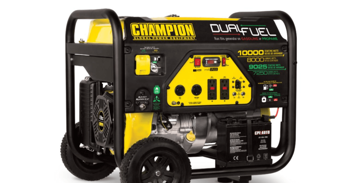 Featured Image for Best Dual Fuel Generator for Your Hunting Camp